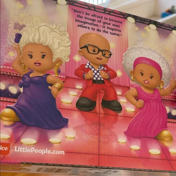 Fisher-Price Little People RuPaul Figure Collection new in box - Picture 3 of 4